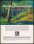 Before Phandelver - A Tutorial Adventure