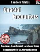 Coastal Encounters - Random Encounter Tables