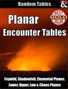 Planar Encounter Tables - Random Encounters