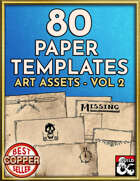 80 Paper, Letter, and Handout Templates Vol. 2 - Hand Drawn Style