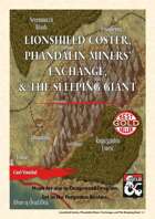 Lost Mines' Maps - Lionshield Coster, Phandalin Miners' Exchange and The Sleeping Giant