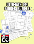 Ultimate DM Binder Assets - Printable Bundle