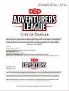 DDEX2-01 City of Danger (5e)